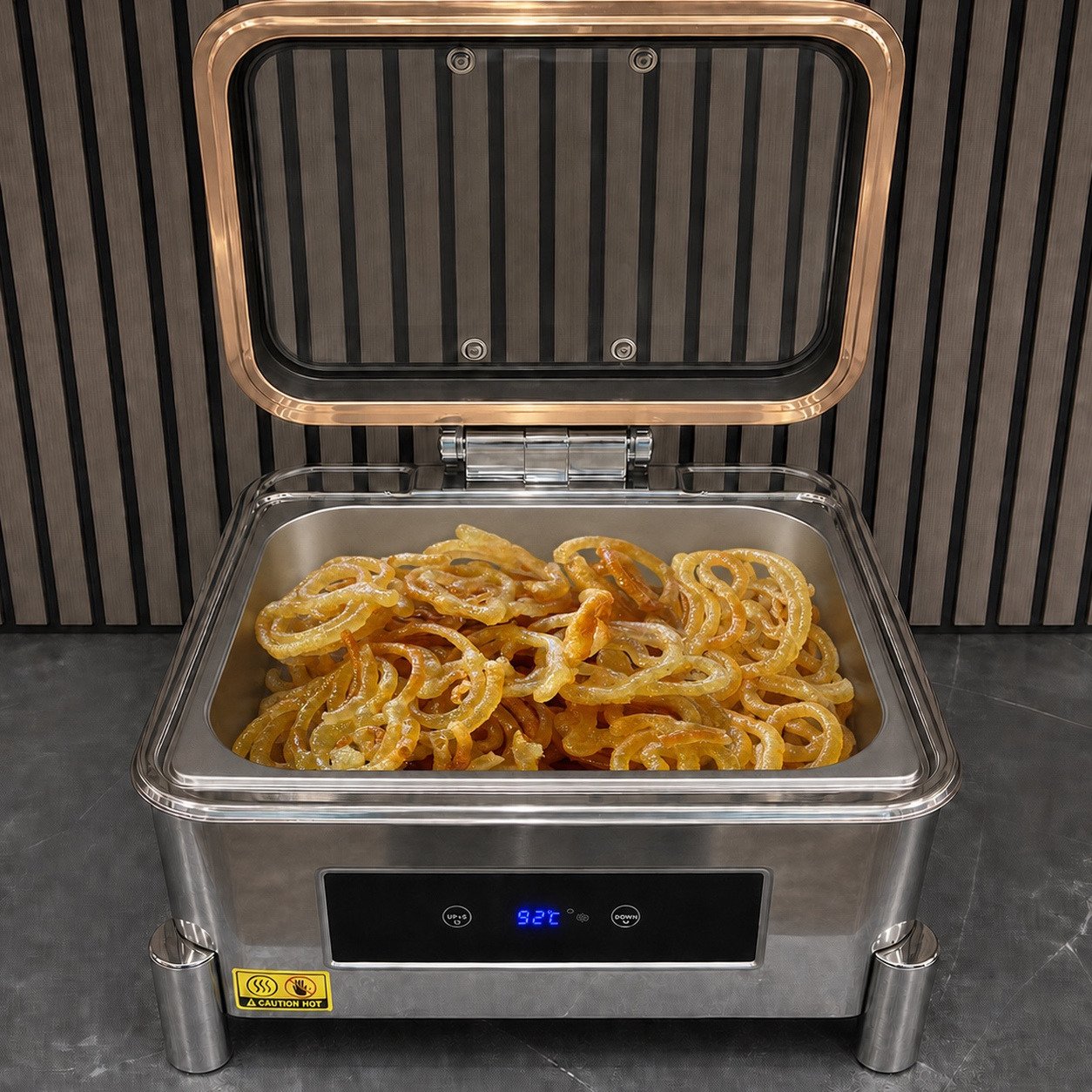 Fresh golden jalebi